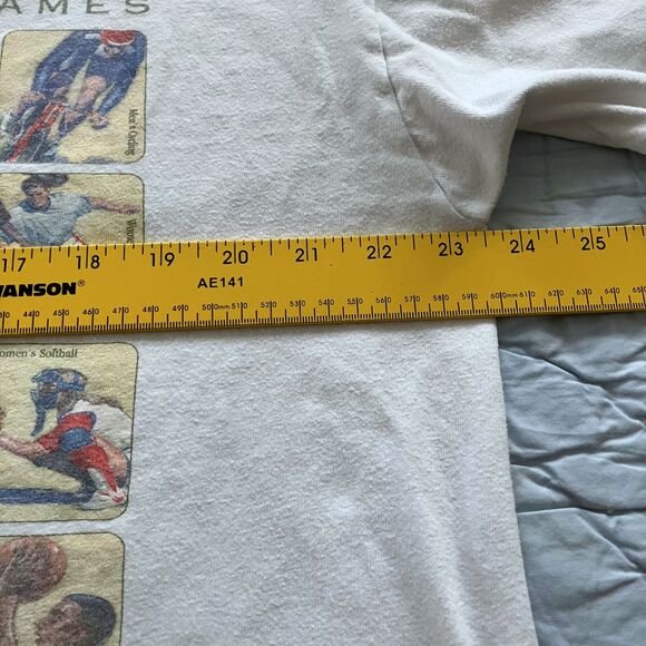 VTG 90s Single Stitch Hanes Beefy Tee Atlanta Centennial Olympics t-shirt, XL - Picture 5 of 8
